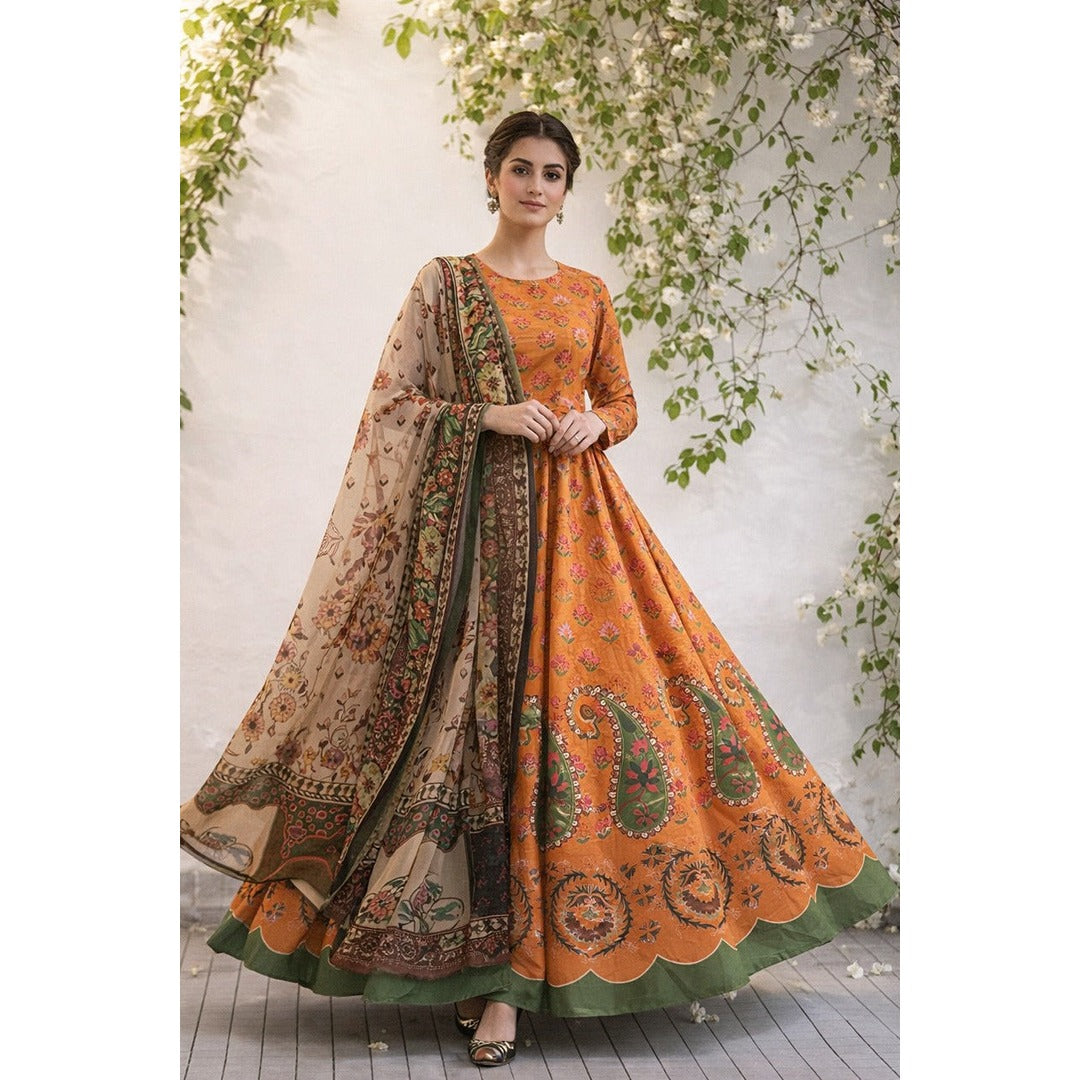 Zarfashan Printed 2 Pc