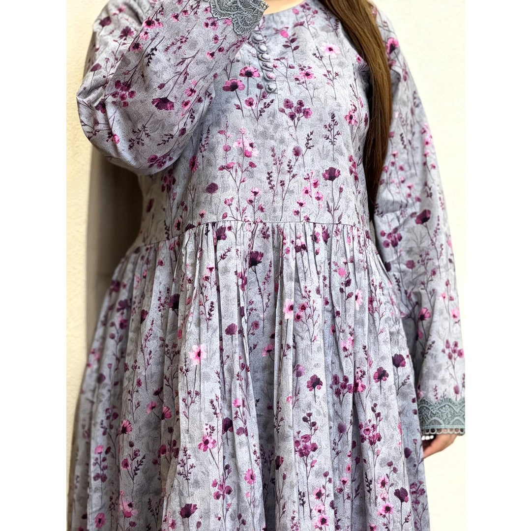 Lawn Printed Dress