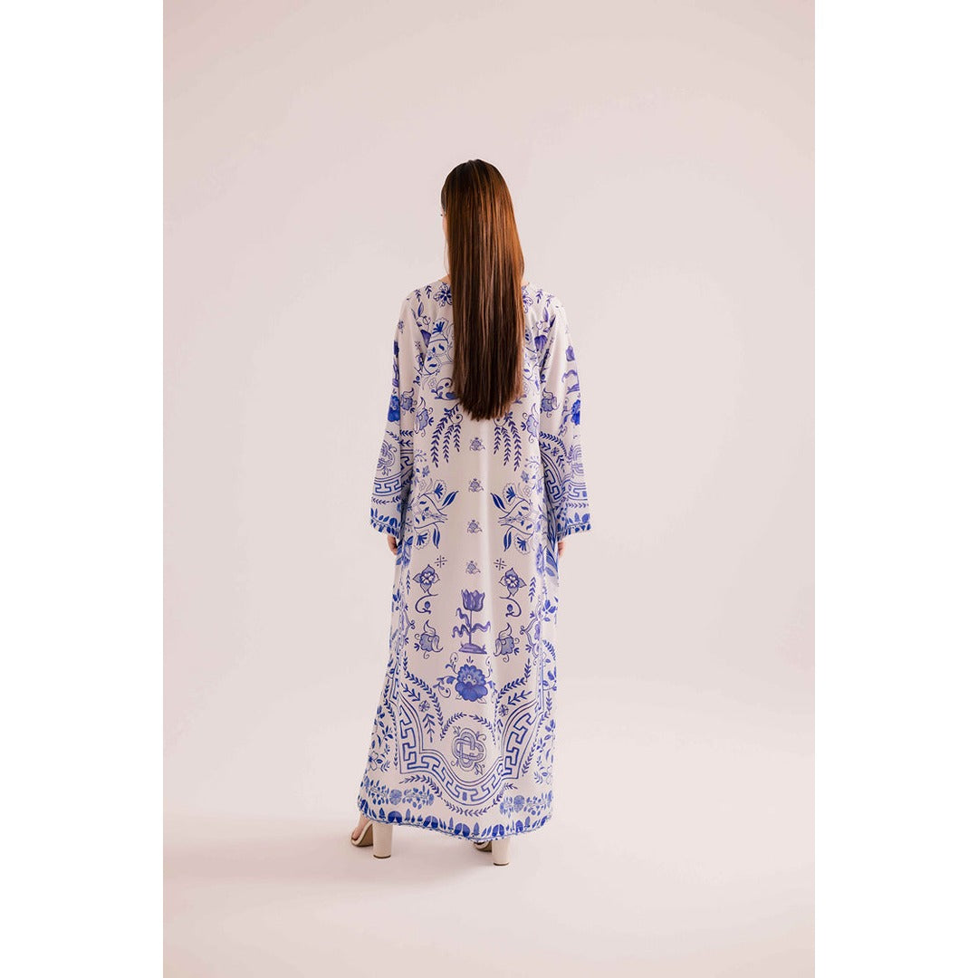 Printed summer kaftan
