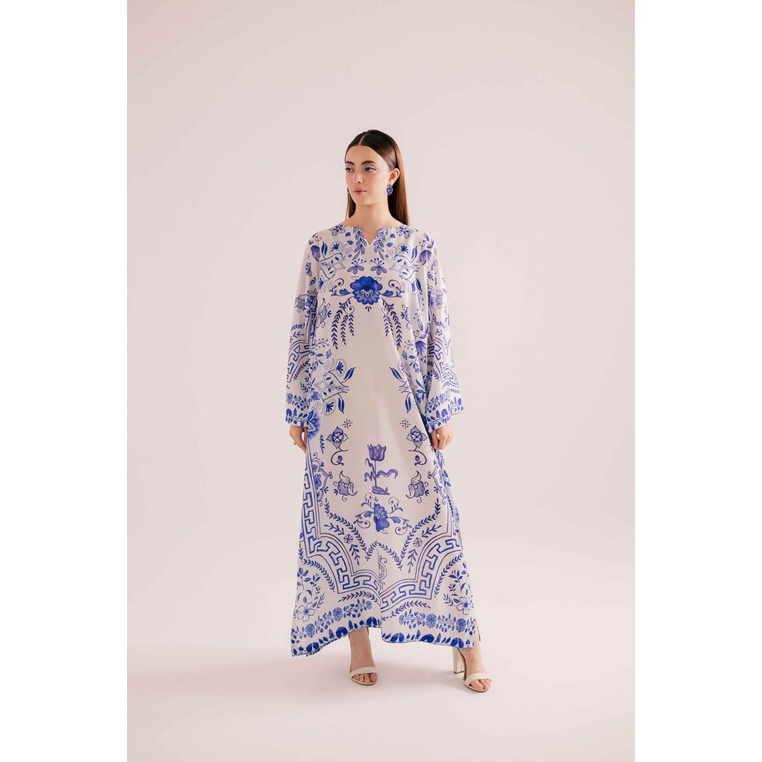 Printed summer kaftan