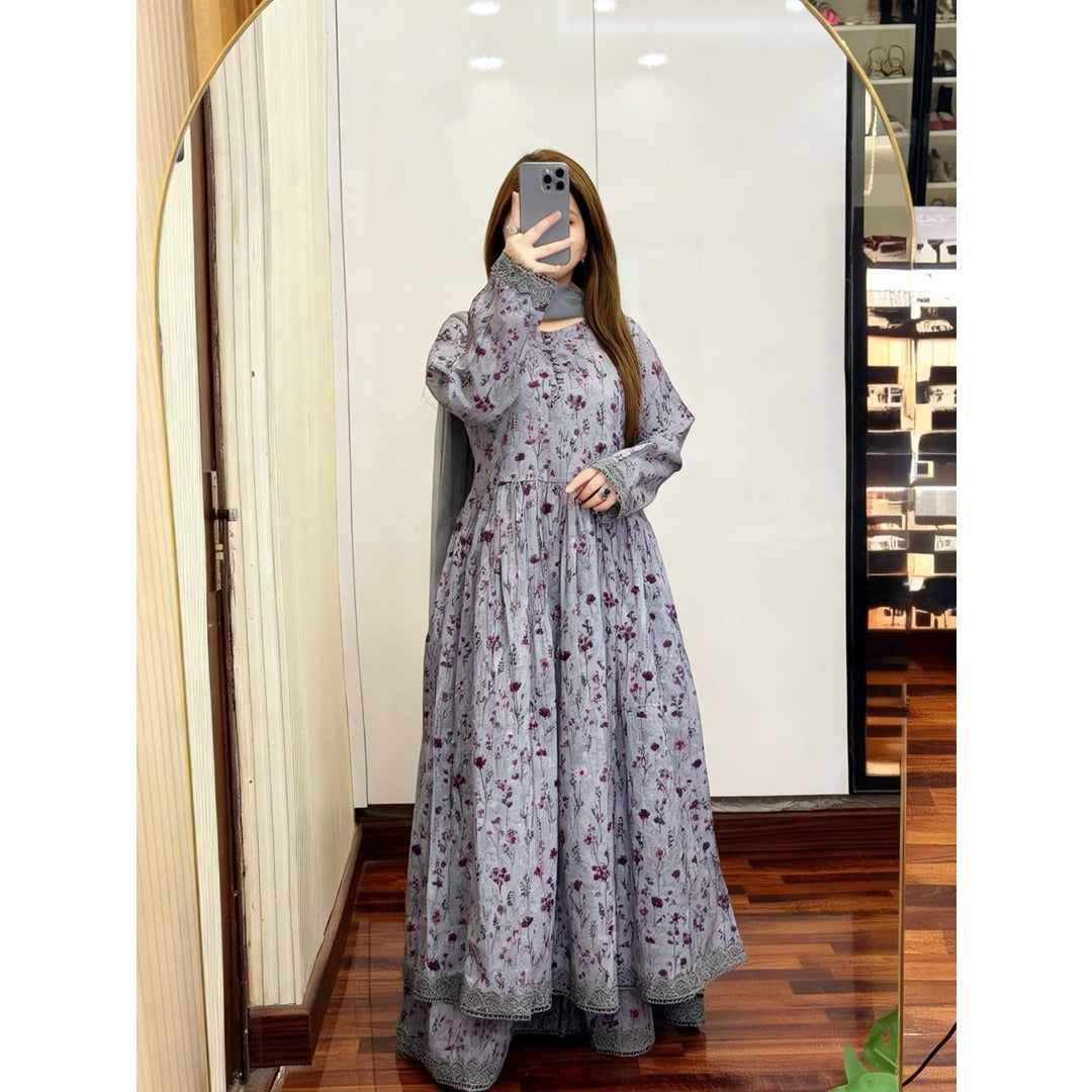 Lawn Printed Dress