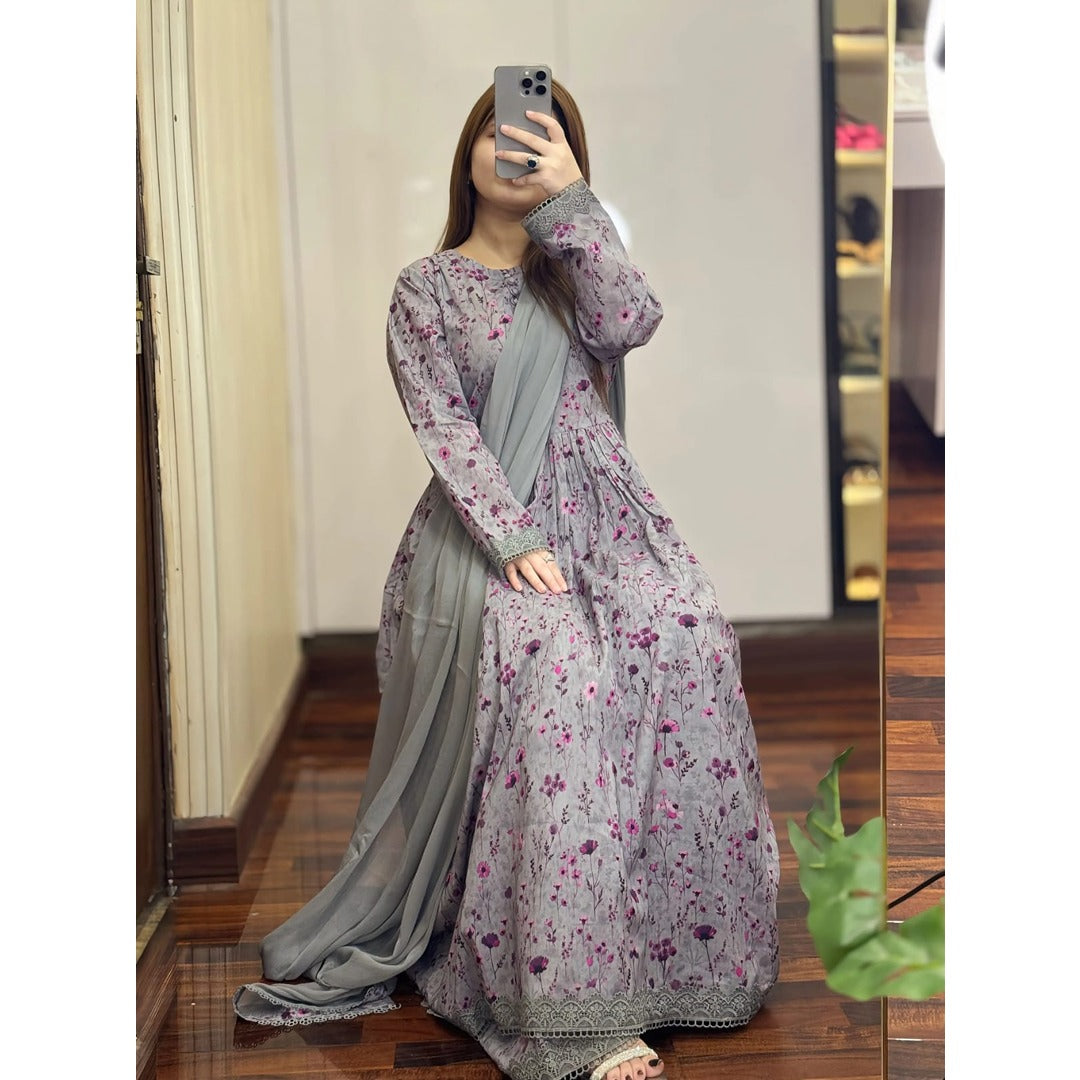 Lawn Printed Dress