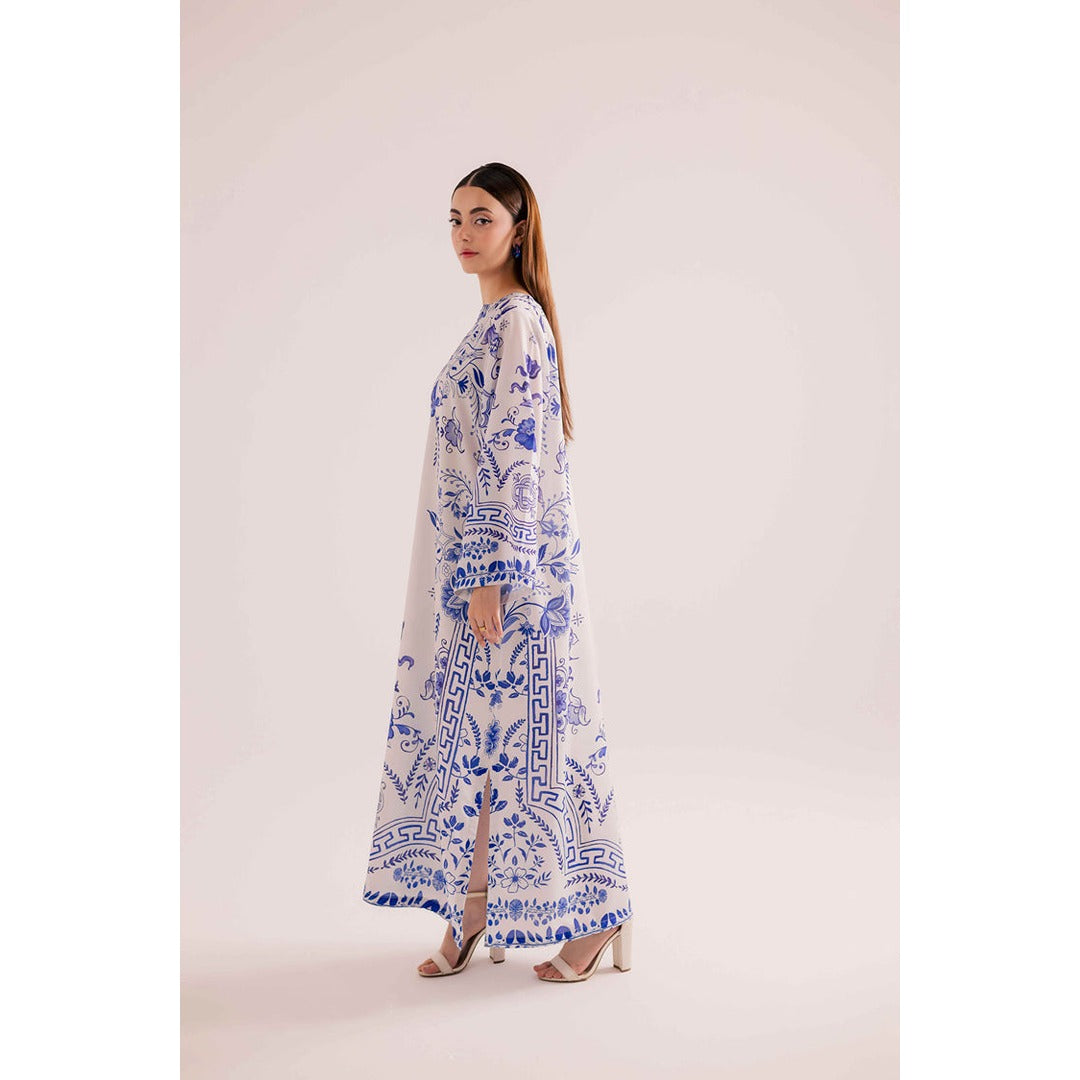 Printed summer kaftan