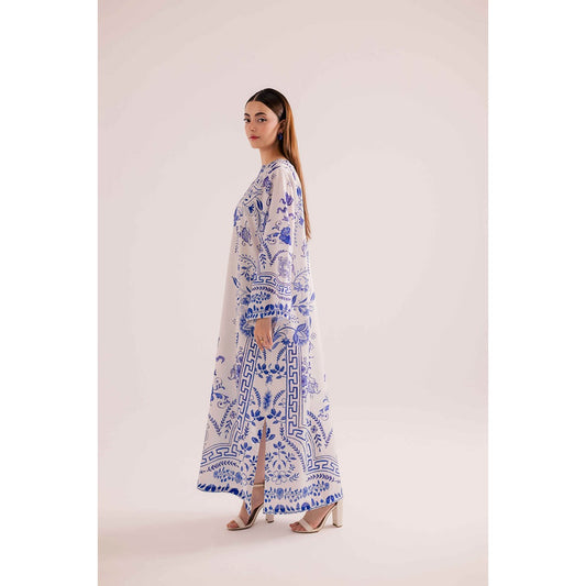 Printed summer kaftan