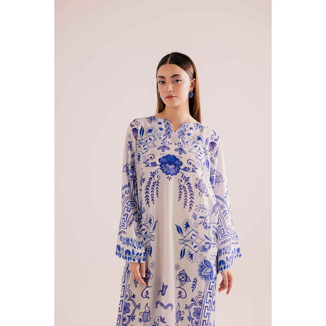 Printed summer kaftan