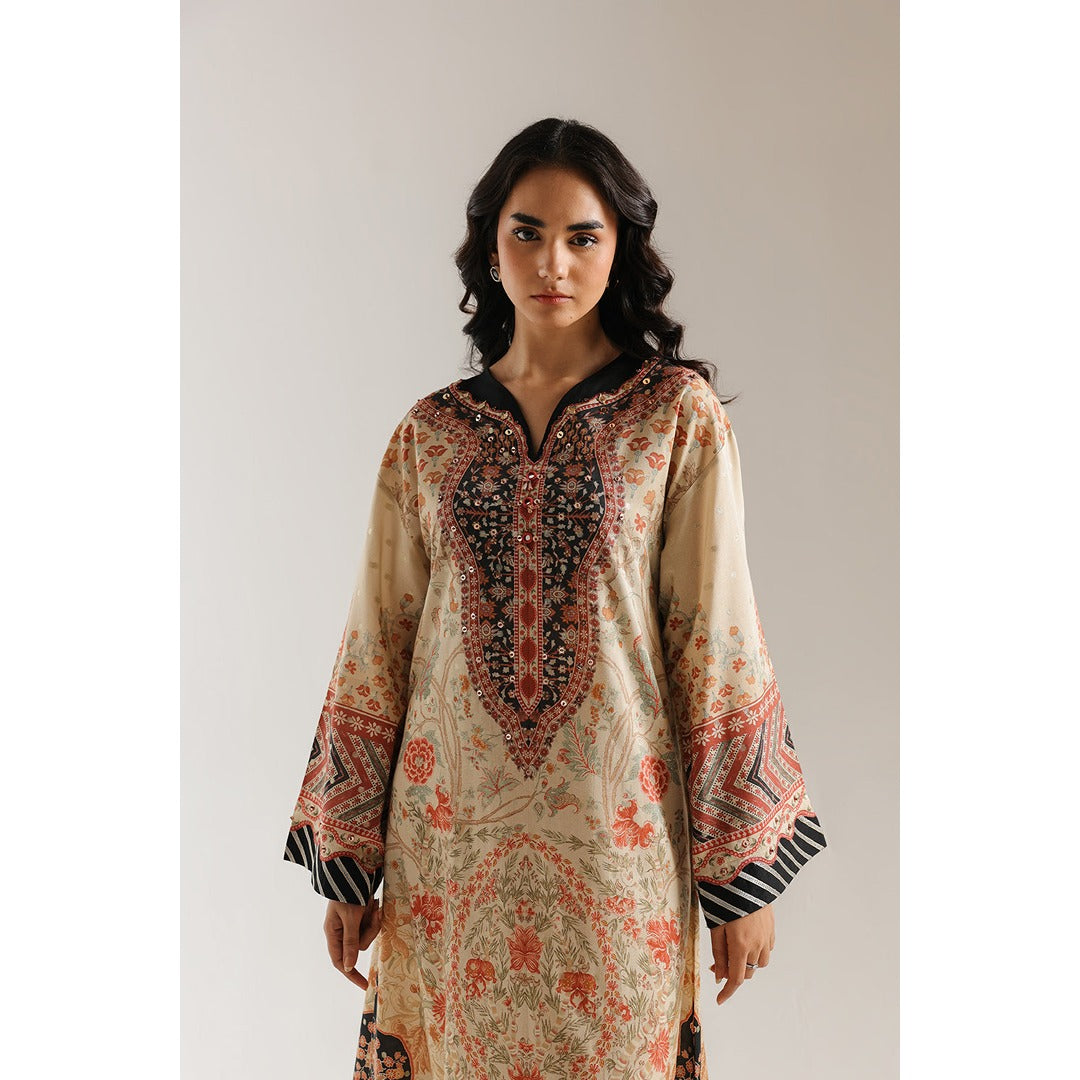 Printed kaftan
