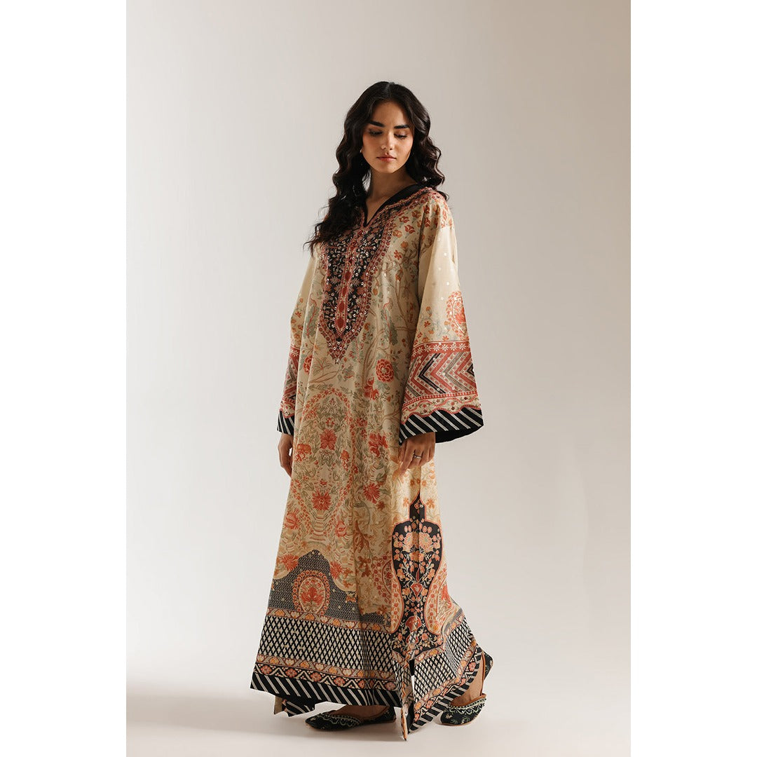 Printed kaftan