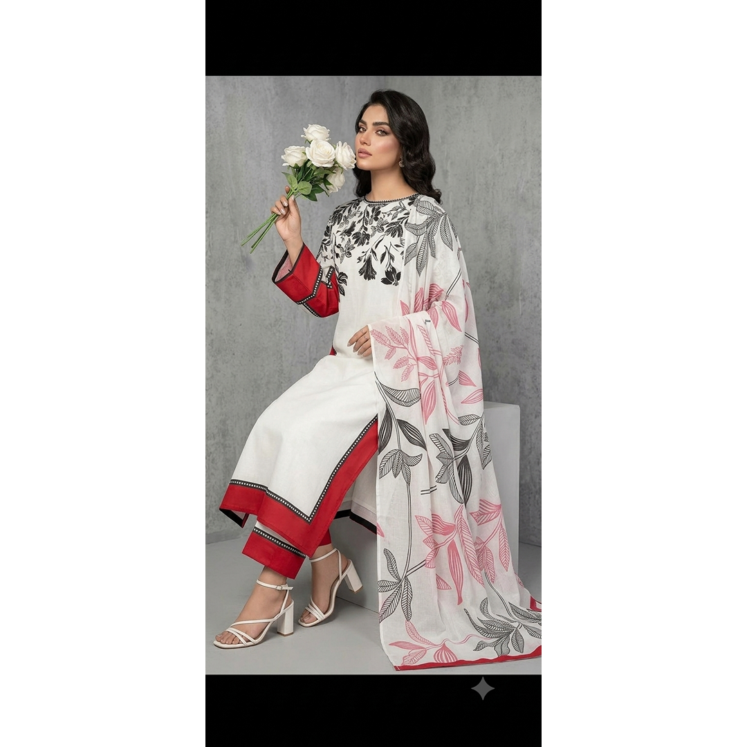 Premium kaftan lawn printed