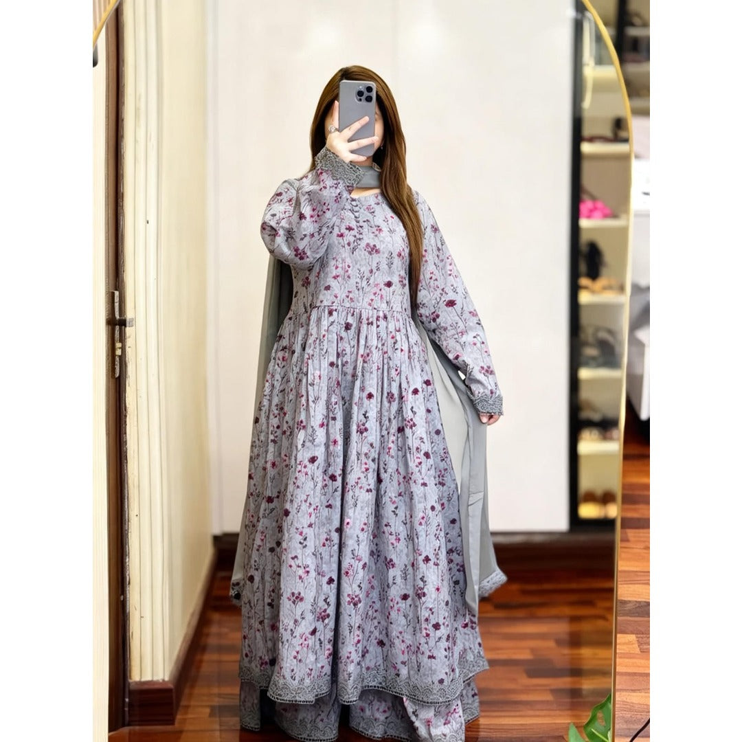 Lawn Printed Dress